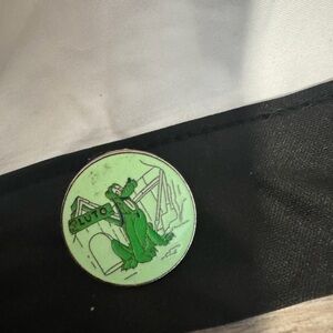 Green Pluto Pin hat Pin